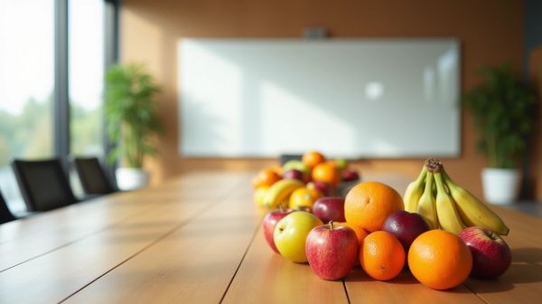 Optimisez le bien-être au travail avec la livraison de fruits au bureau