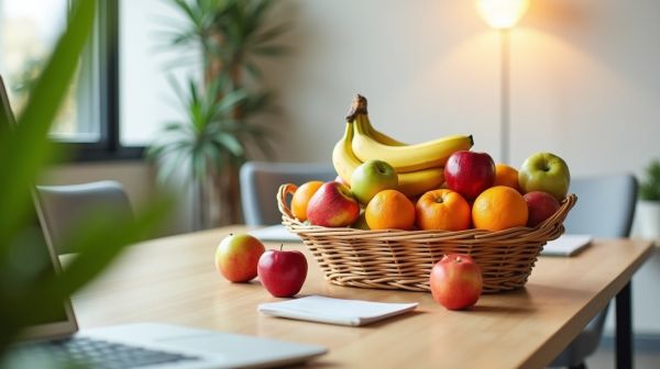 Optimisez le bien-être au travail avec la livraison de fruits au bureau