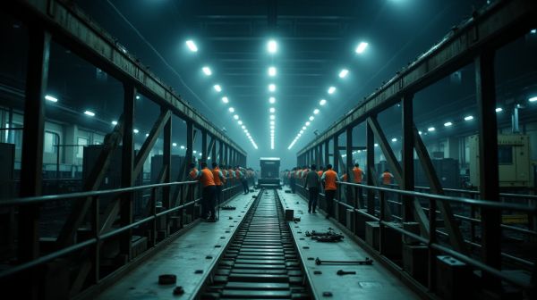 Optimisez votre flux avec un pont roulant industriel suspendu